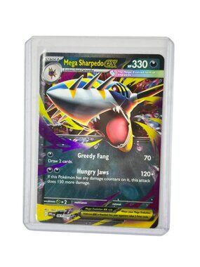 Pokémon TCG – Mega Sharpedo ex 061/094 – Double Rare – Holo